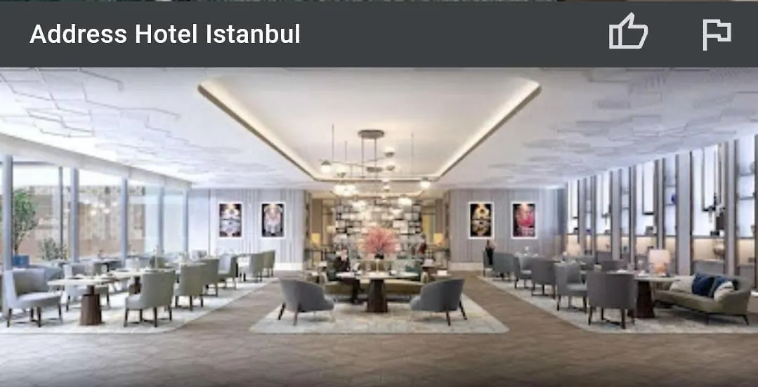 Apartment Serviced Luxurious 3+1 In Address Emaar Square Istanbul